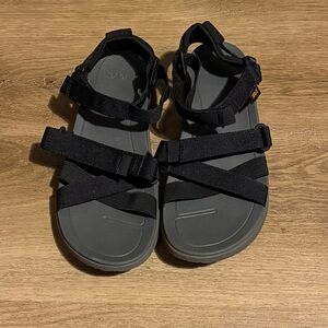 Women’s Black Teva Sandals